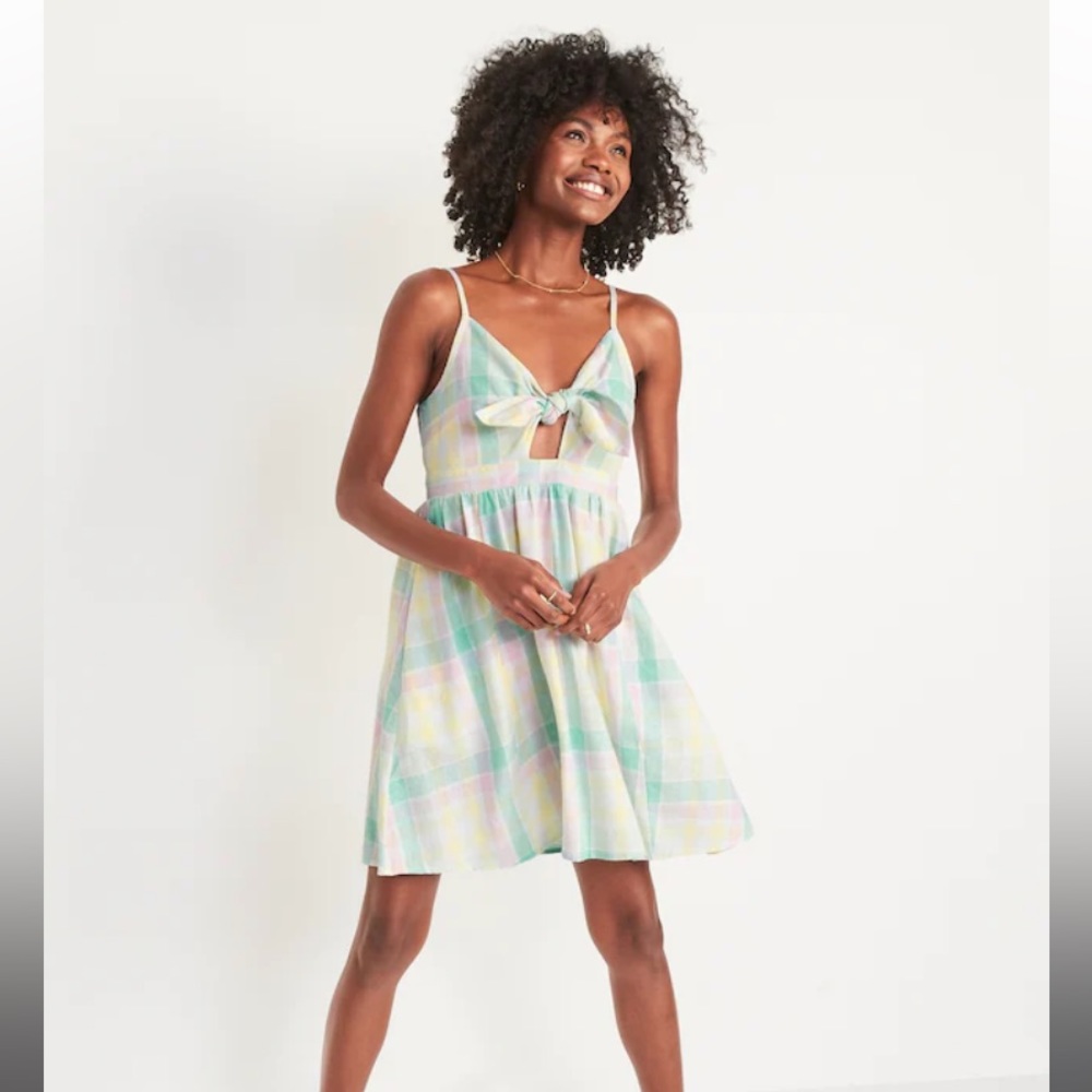 NWT Old Navy Plaid Dress Size XS